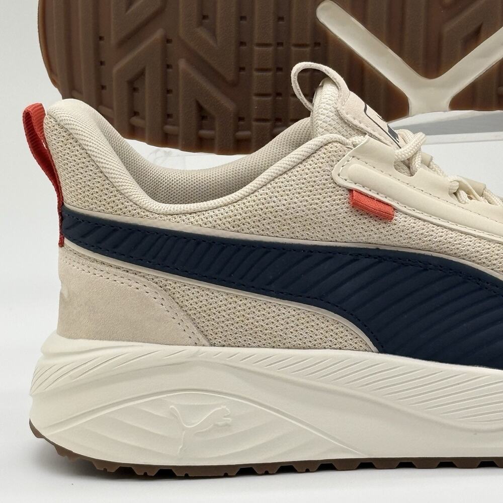 Mens Size 9.5 Pacer 23 Street Tan Blue Orange Shoe 400755 02 NEW - Picture 3 of 7